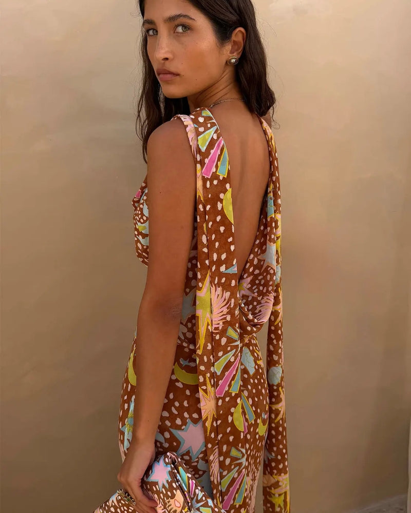 Never Fully Dressed Sophie dress back view statement detail