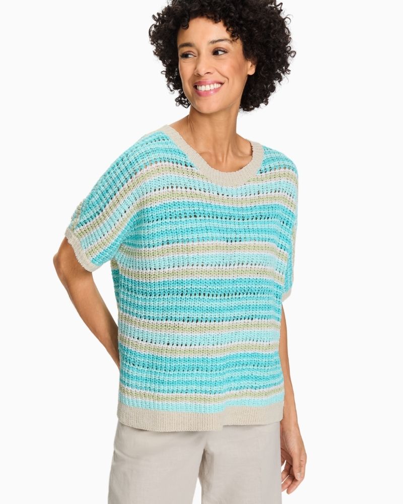 Olsen - Stripe Knit Pullover