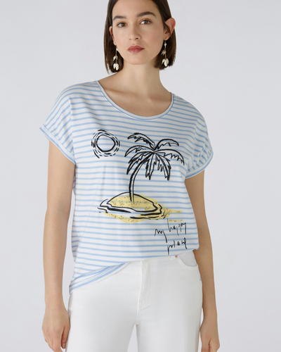 Oui - Palm Tree T-shirt