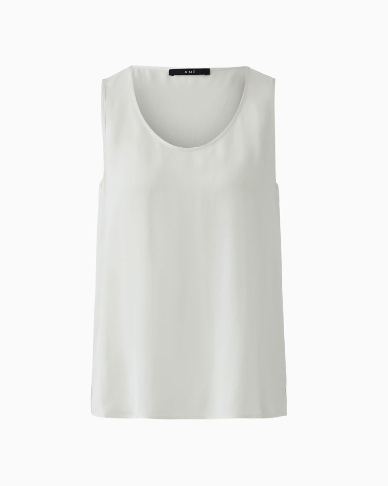 Oui Gardenia tank top front view