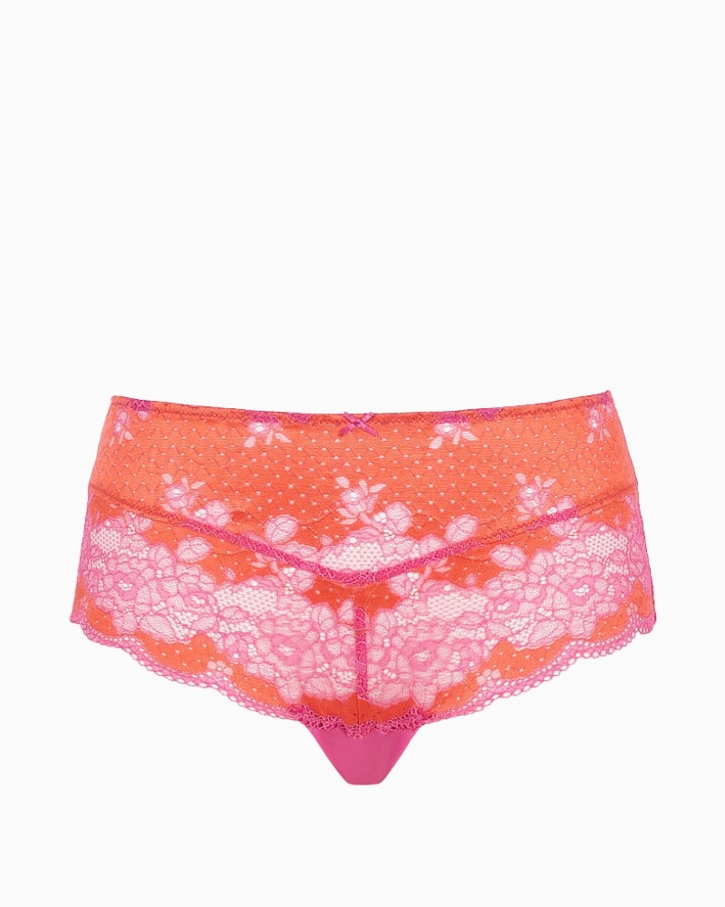 Panache Clara deep brief Pink Papaya front view – Áines Boutique