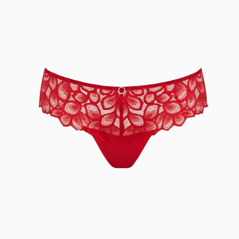 Panache Allure thong sheer lace fabric detail – Áines Boutique