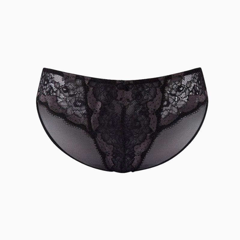 Panache Clara Brief in Black lace detail