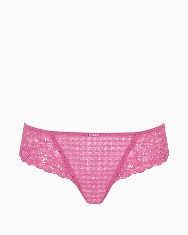 Panache Envy Brazilian Brief in Fuchsia Pink front view