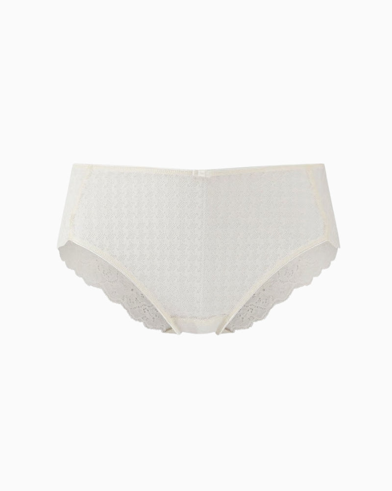 Panache Envy Brief in Ivory lace detail
