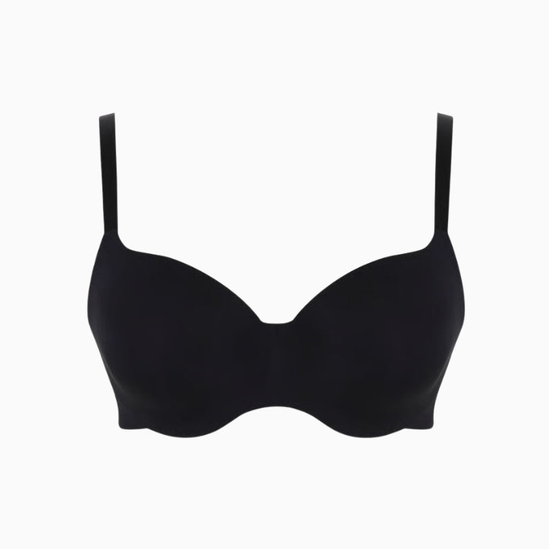 Panache Moulded T Shirt Bra in Black cup detail