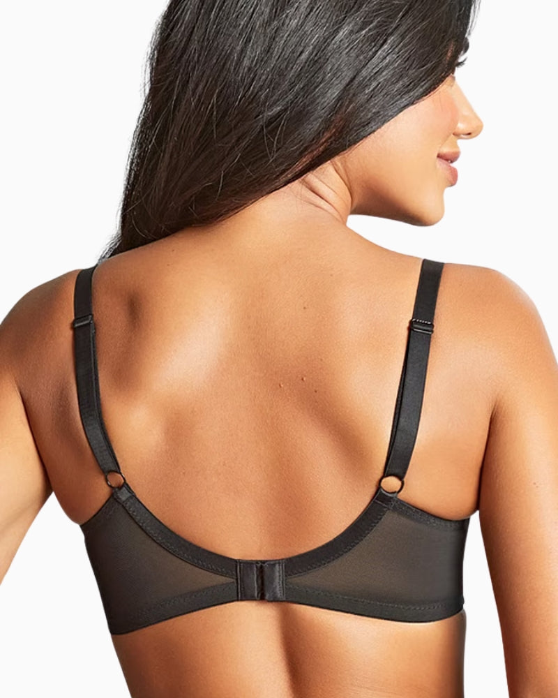 Panache Tango Balcony Bra in black back view