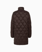 Back view of mid-length Olilas coat