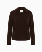 Front view of SilyaPW pullover showing feminine fit and long sleeves