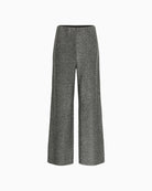 Full-length view of relaxed fit trousers with comfortable waistband