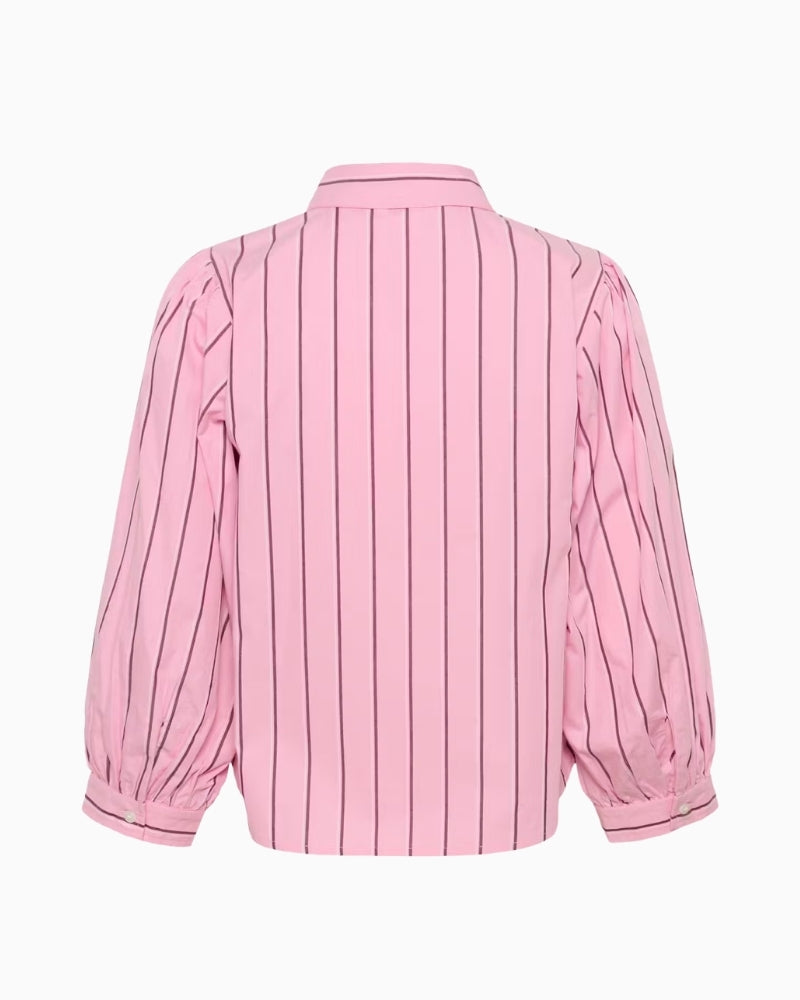 Part Two AnaisPW Shirt Pink Stripe product back flat lay