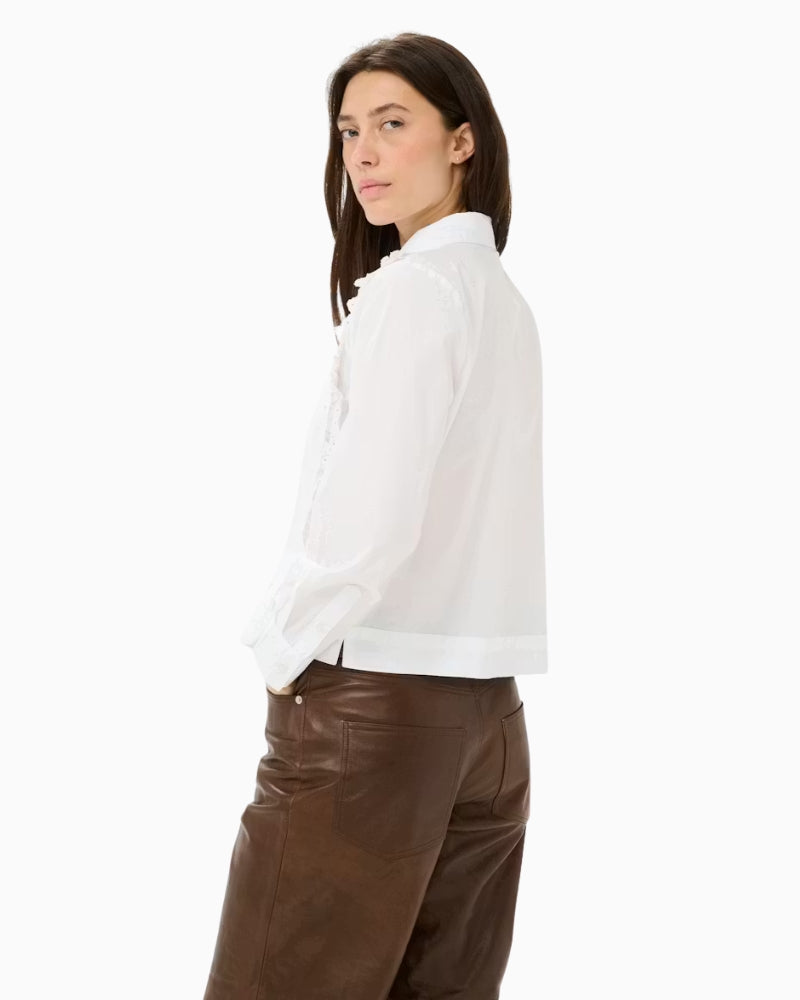 Part Two AnelinePW Shirt white side view