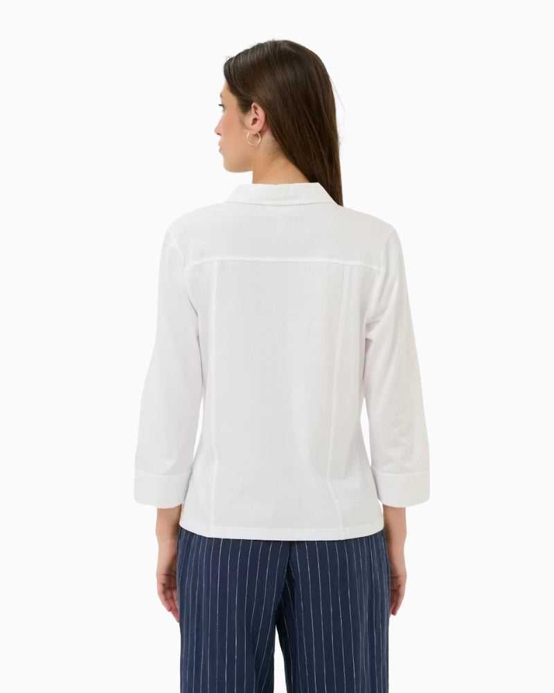 Part Two AnisePW shirt white back view