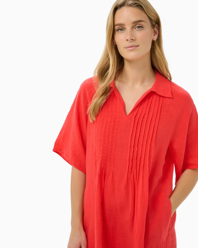 Woman wearing Part Two Aylapw Dress side profile – Áines Boutique