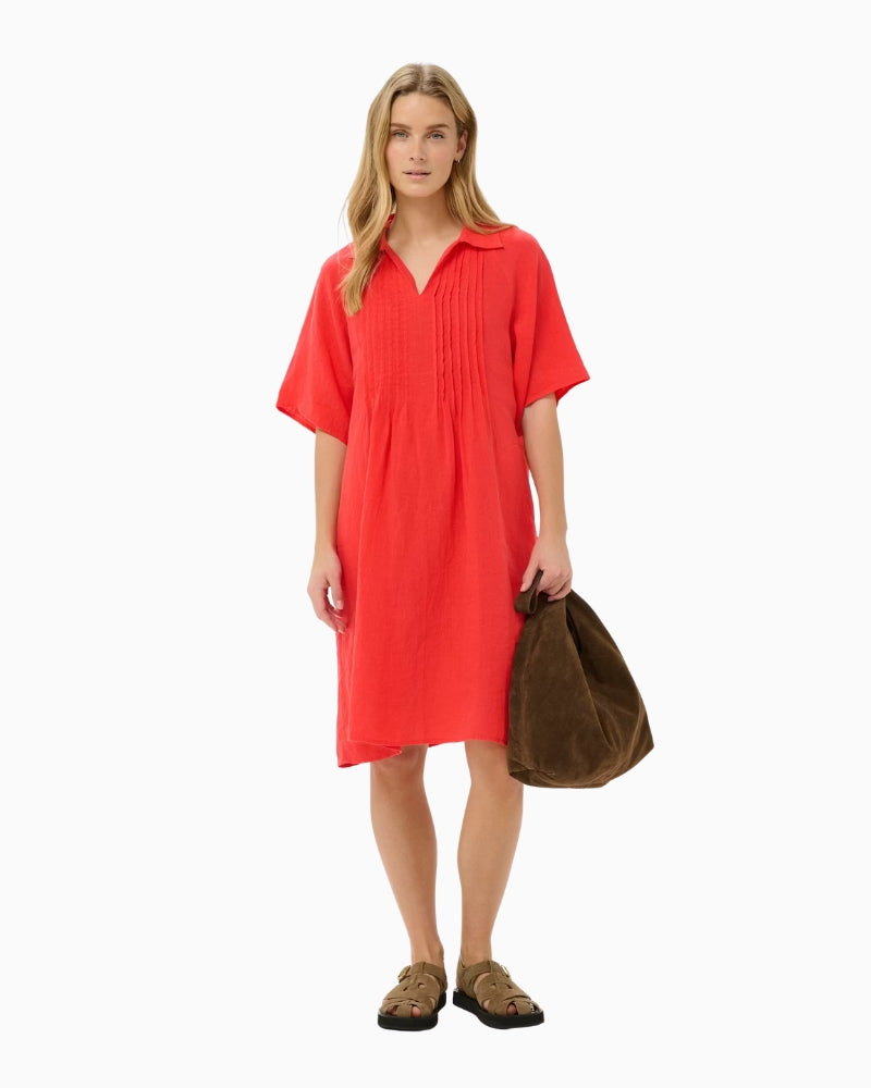 Woman wearing Part Two Aylapw Dress full length – Áines Boutique