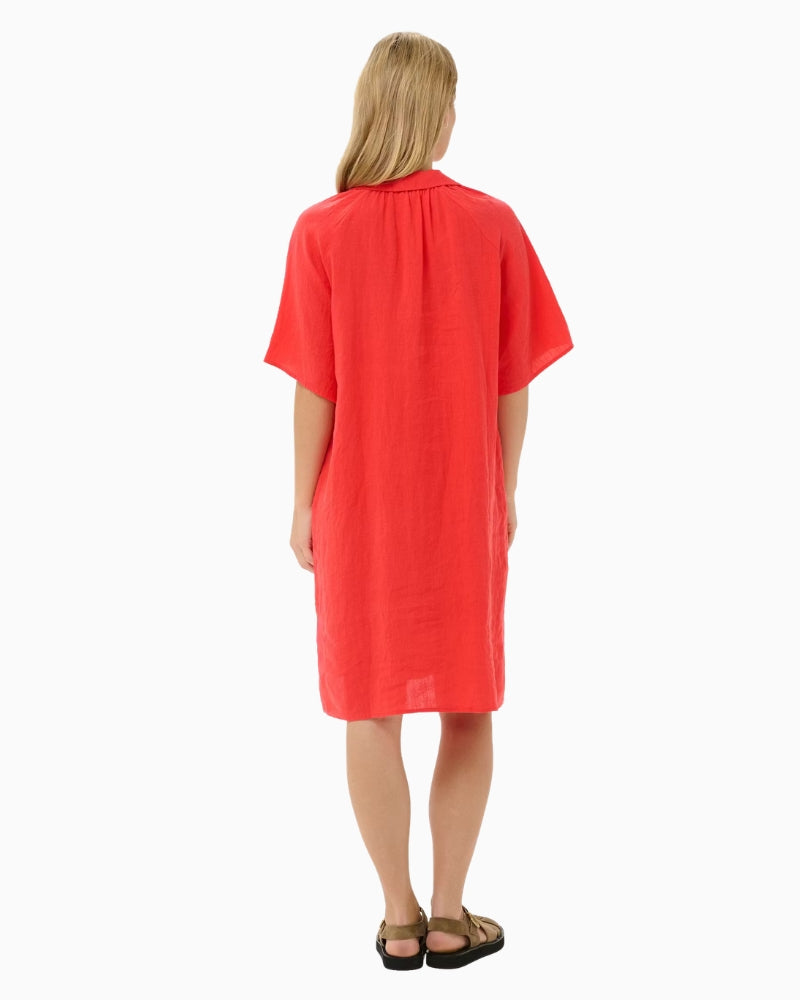 Woman wearing Part Two Aylapw Dress back view – Áines Boutique