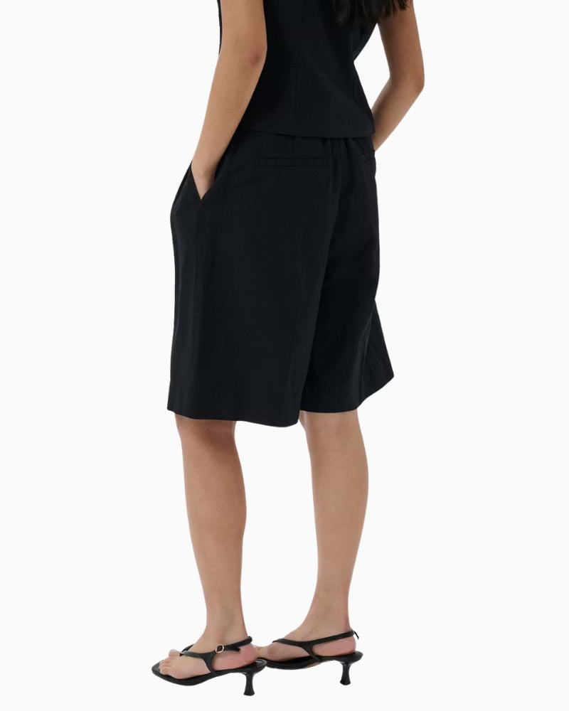 Part Two BenediktePW Shorts in black back view