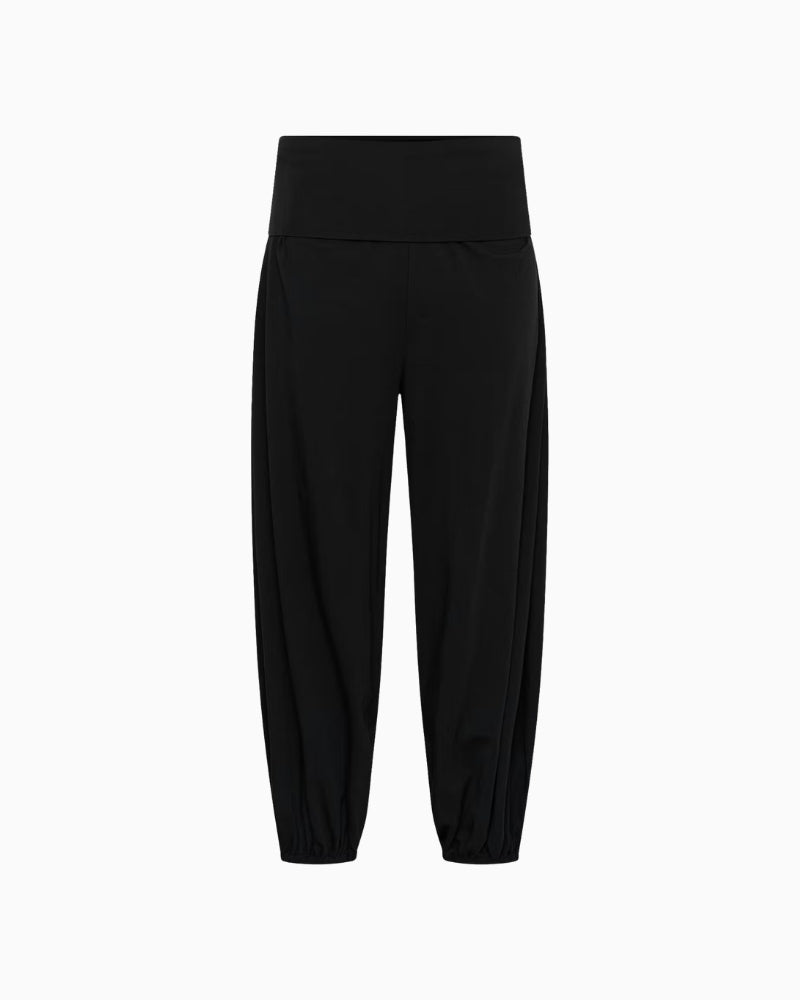 Part Two Berite Trousers in black front view