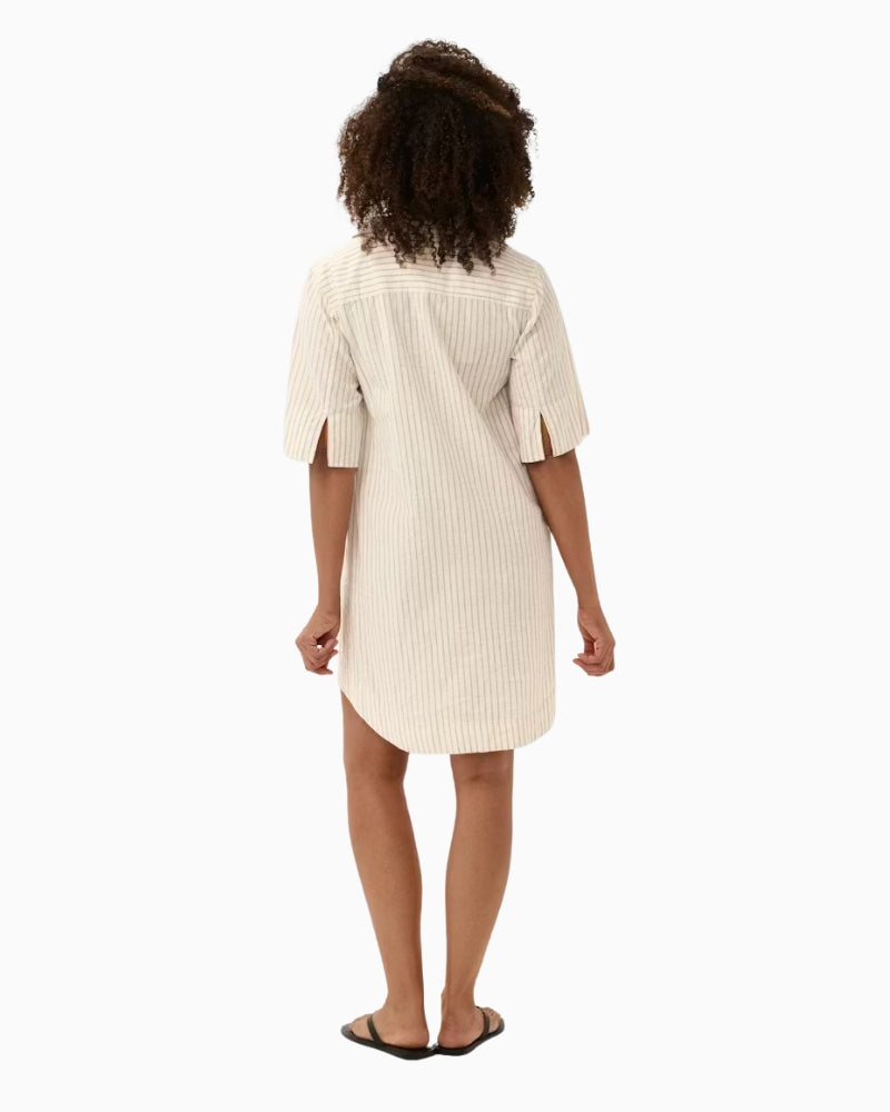 Part Two BerritPW Dress in Natural back view