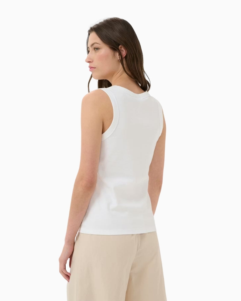 Part Two BessyPW Top in white back view