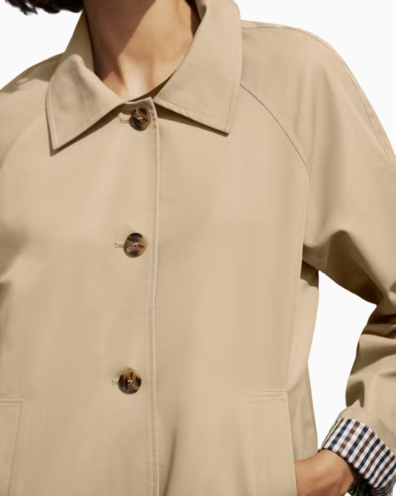 Detail of Part Two front button fastening – Áines Boutique