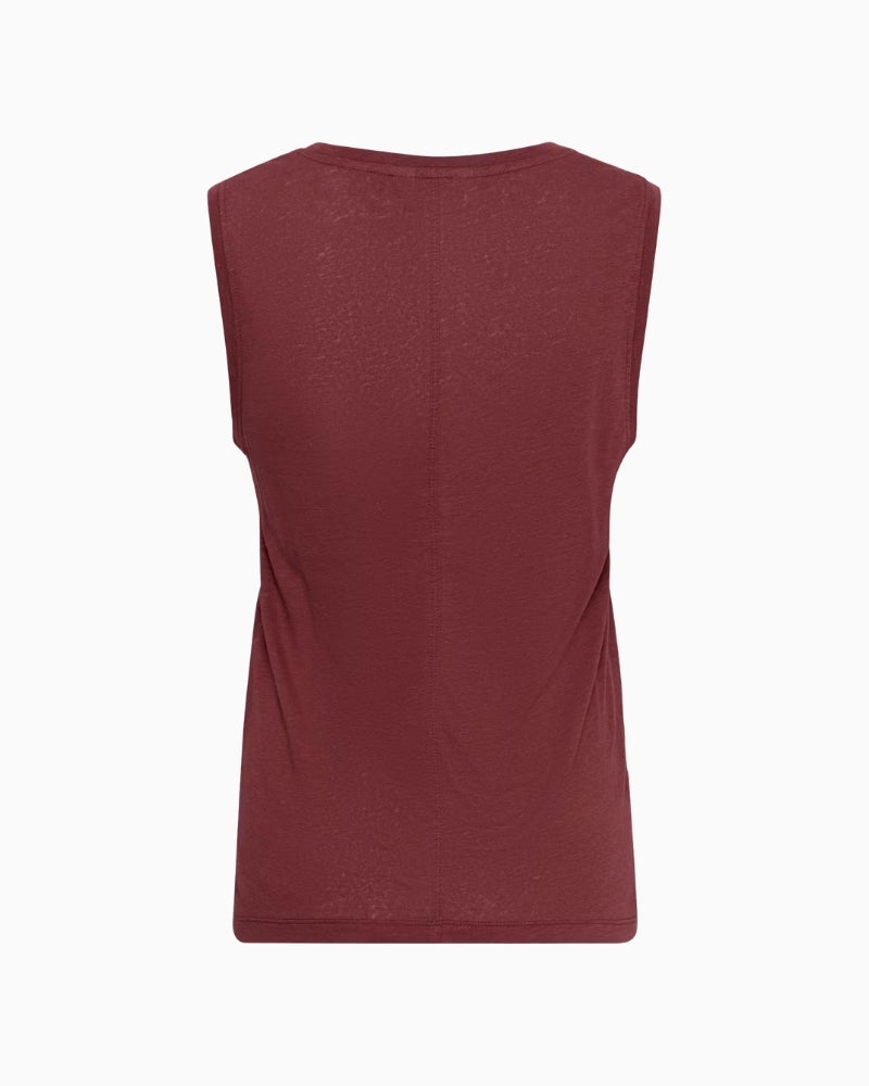 Part Two Buena Top in red back view