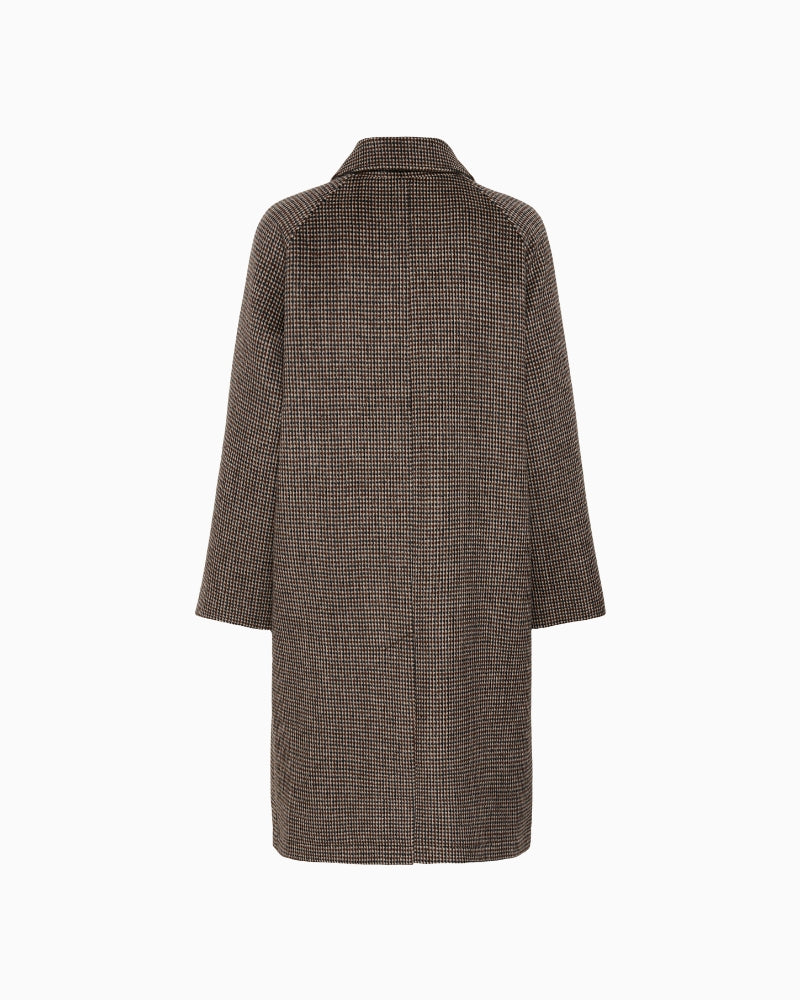 Part Two CatherinPW Outerwear in Check back view