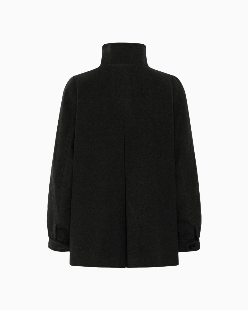 Part Two CeciliaPW Outerwear in Black back view