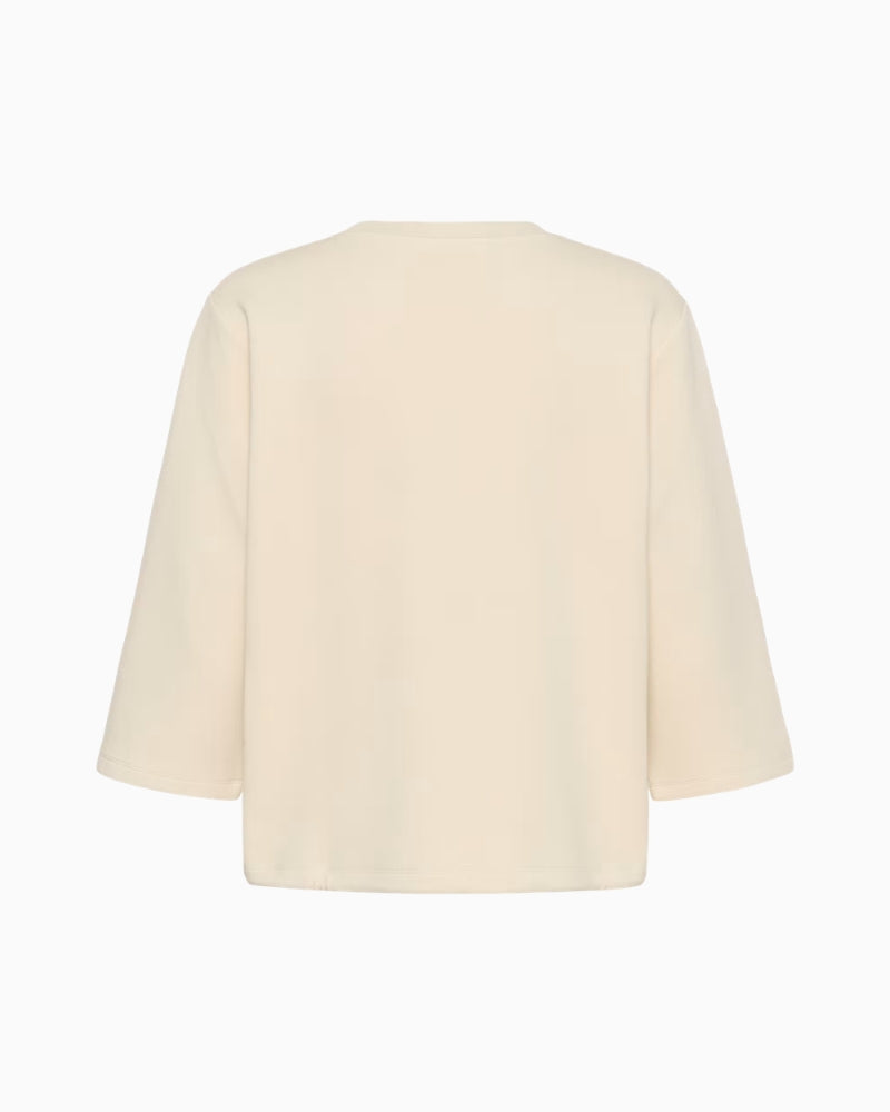 Part Two Chelsey Sweatshirt in Oatmeal back view