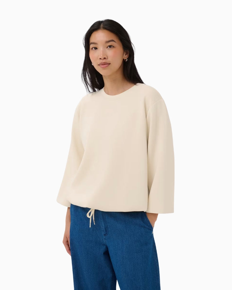 Part Two Chelsey Sweatshirt in Oatmeal front view