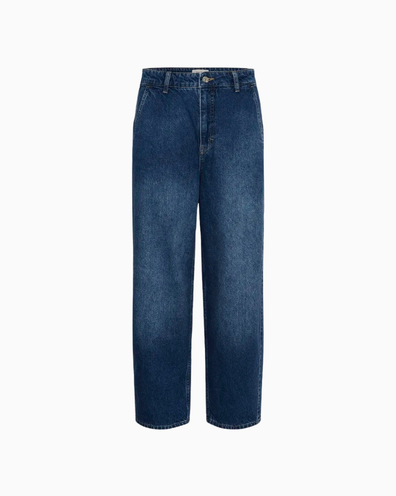 Part Two Christell PW Jeans in Dark Denim denim detail