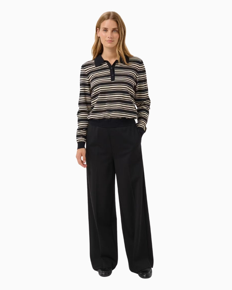 Part Two Concia Trousers in Black styled view