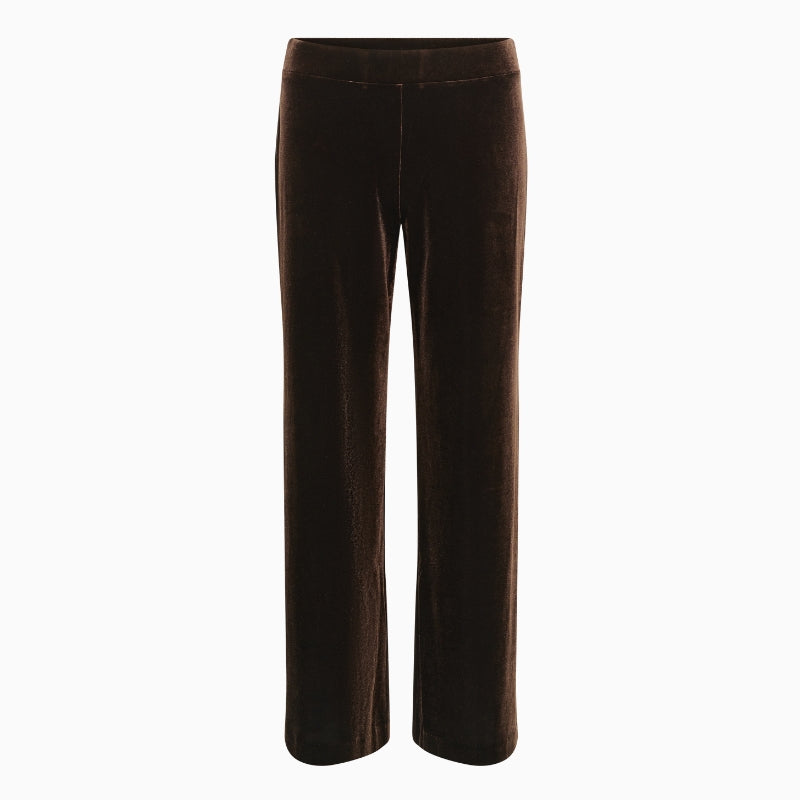 Part Two Dhanyo Pant in Mole brown front view