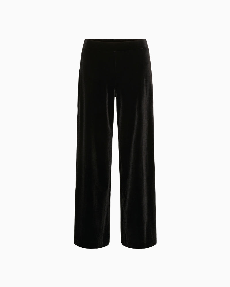 Part Two Dhanyo Pant in black front view
