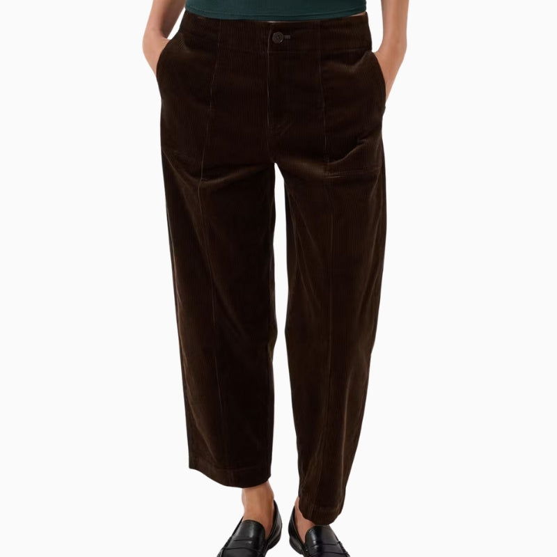 Part Two NettaPW Trousers in Brown front view