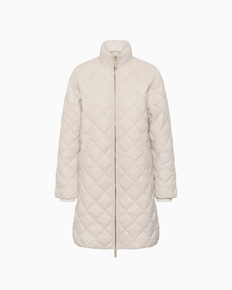 Part Two OlilanaPW Outerwear in Beige fabric detail