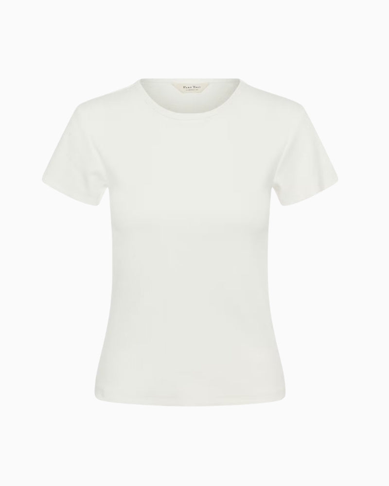 Part Two Rochelle T-Shirt in Off-White front view