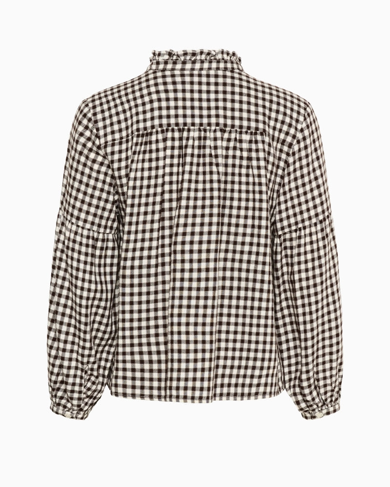 Flat lay back view of Part Two Samilla Shirt