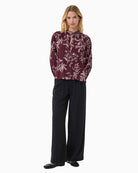 Styled look: Part Two blouse paired with tailored trousers