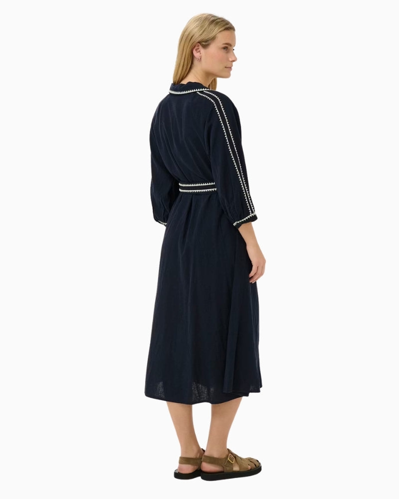 Part Two SiciliasPW Dress After Midnight side view on model