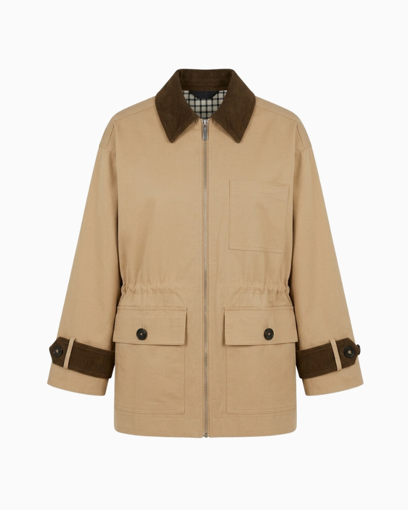 Part Two YvonnePW jacket cream front view