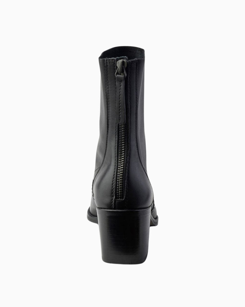 Paul Green ankle boots block heel detail – Áines Boutique