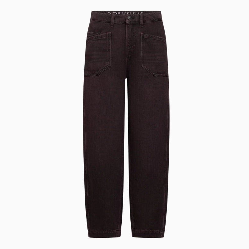 Raffaello Rossi Arin Jeans in burgundy front view