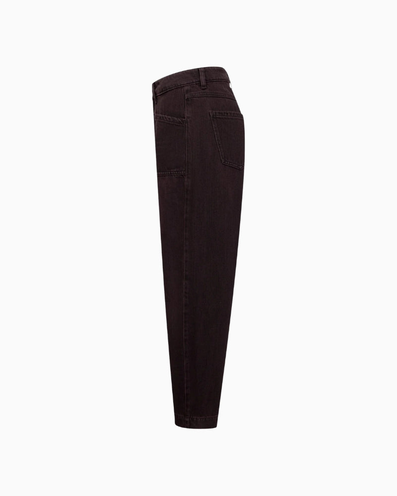 Raffaello Rossi Arin Jeans in burgundy side view