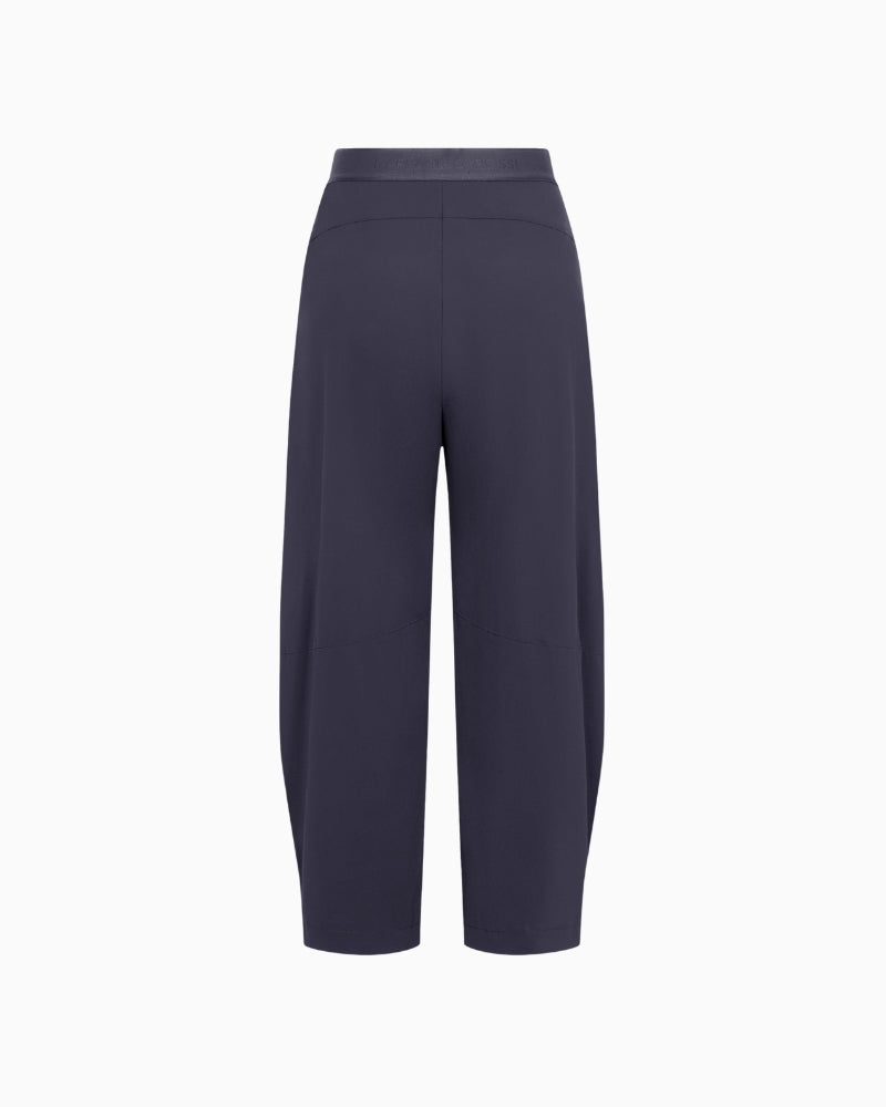 Raffaello Rossi Hale 7/8 trousers in Navy back view