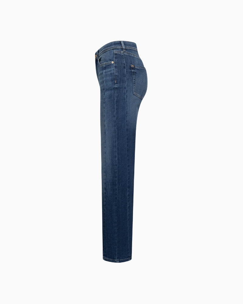 Raffaello Rossi Kira Crop Jeans in Denim side view