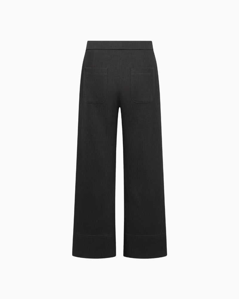 Raffaello Rossi Palina 6/8 Sport Pants in Dark Grey back view