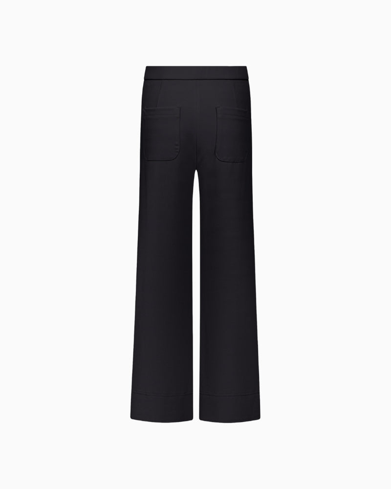 Raffaello Rossi Palina Sport Trouser in Black back view