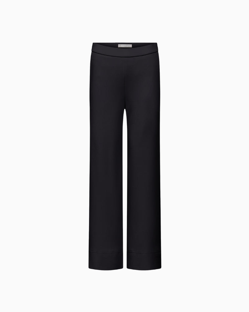 Raffaello Rossi Palina Sport Trouser in Black front view