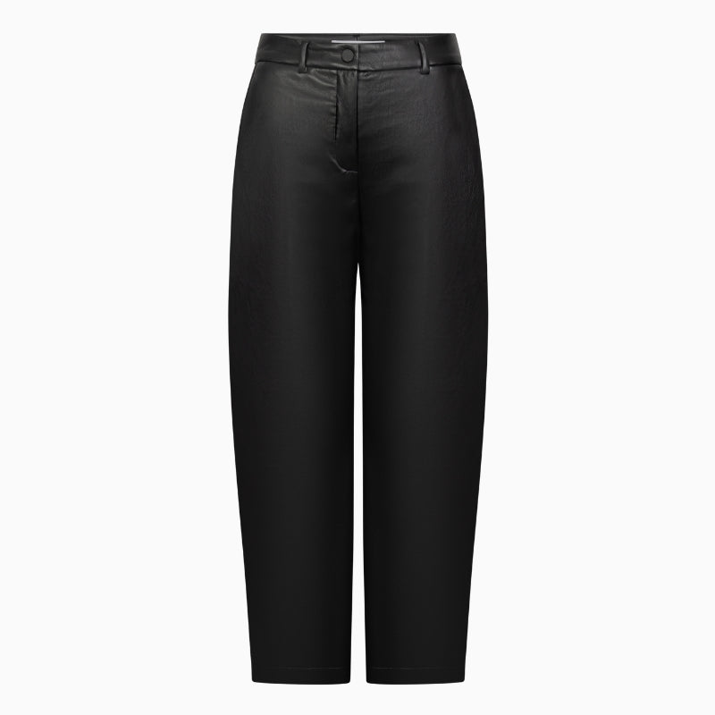 Raffaello Rossi Phibi 7/8 Pleater Pants in Black front view